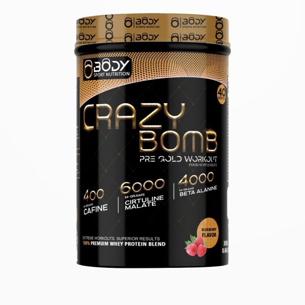Crazy Bomb From Sports Nutrition Greater training efficiency